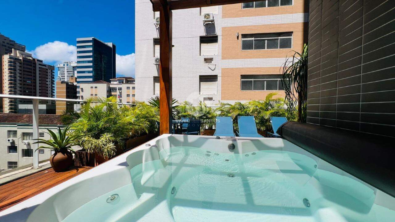 Apartamento Garden com 2 Suítes no Embaré em Santos em Embaré, Santos — foto 3