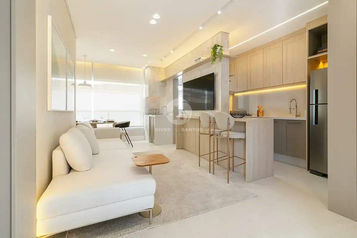 apartamento para comprar em Marapé, Santos