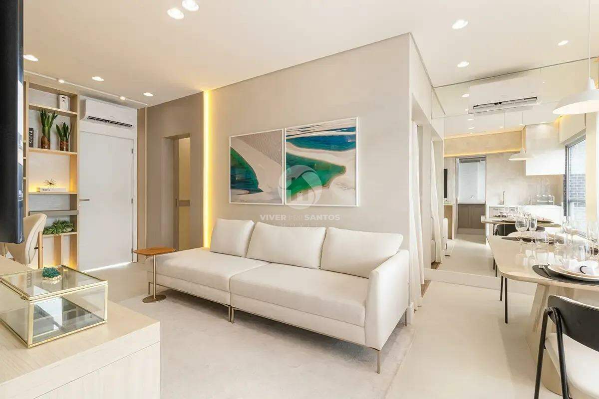 Apartamento à venda, 1 quarto, 1 suíte, 1 vaga, Marapé - Santos/SP em Marapé, Santos — foto 2