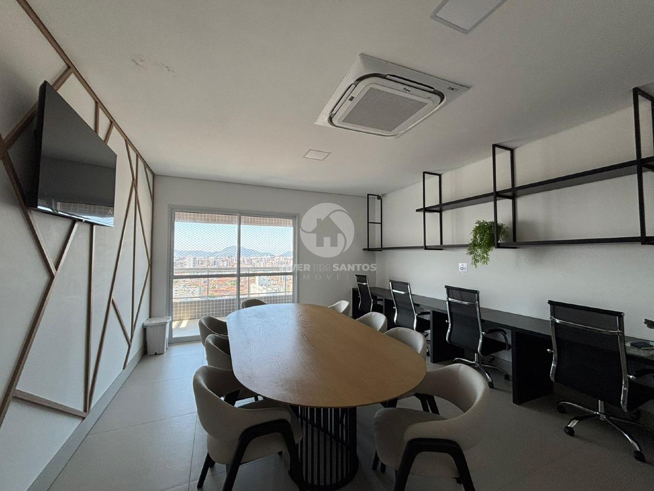 Apartamento 1 quarto com Lazer Completo no Boqueirão- Santos em Boqueirão, Santos — foto 12