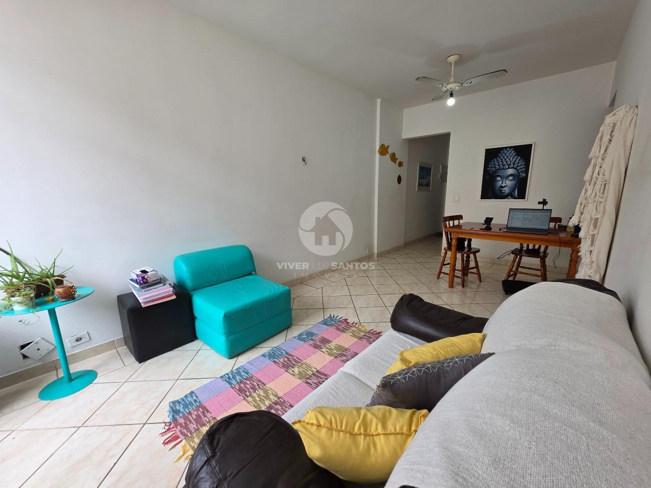 Apartamento à venda, 2 quartos, 1 suíte, 1 vaga, Gonzaga - Santos/SP em Gonzaga, Santos — foto 3