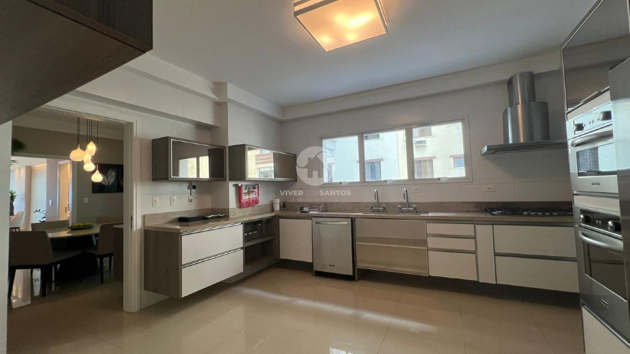Apartamento Alto Padrão com 4 suítes vista mar no Gonzaga em Santos em Gonzaga, Santos — foto 26
