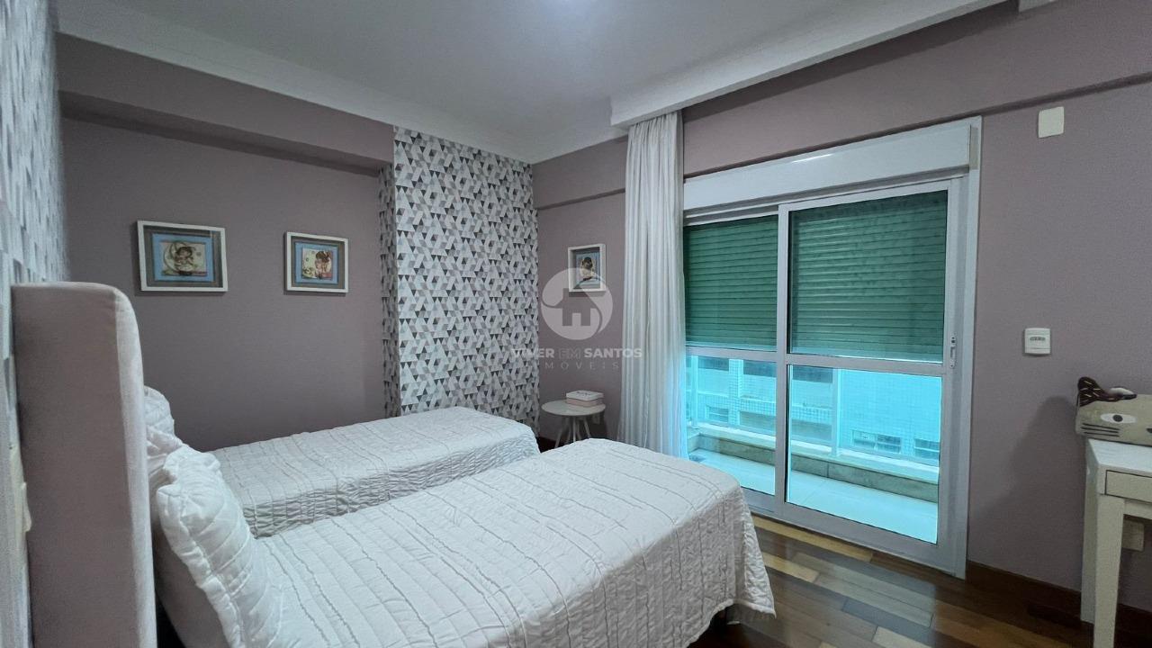 Apartamento Alto Padrão com 4 suítes vista mar no Gonzaga em Santos em Gonzaga, Santos — foto 17