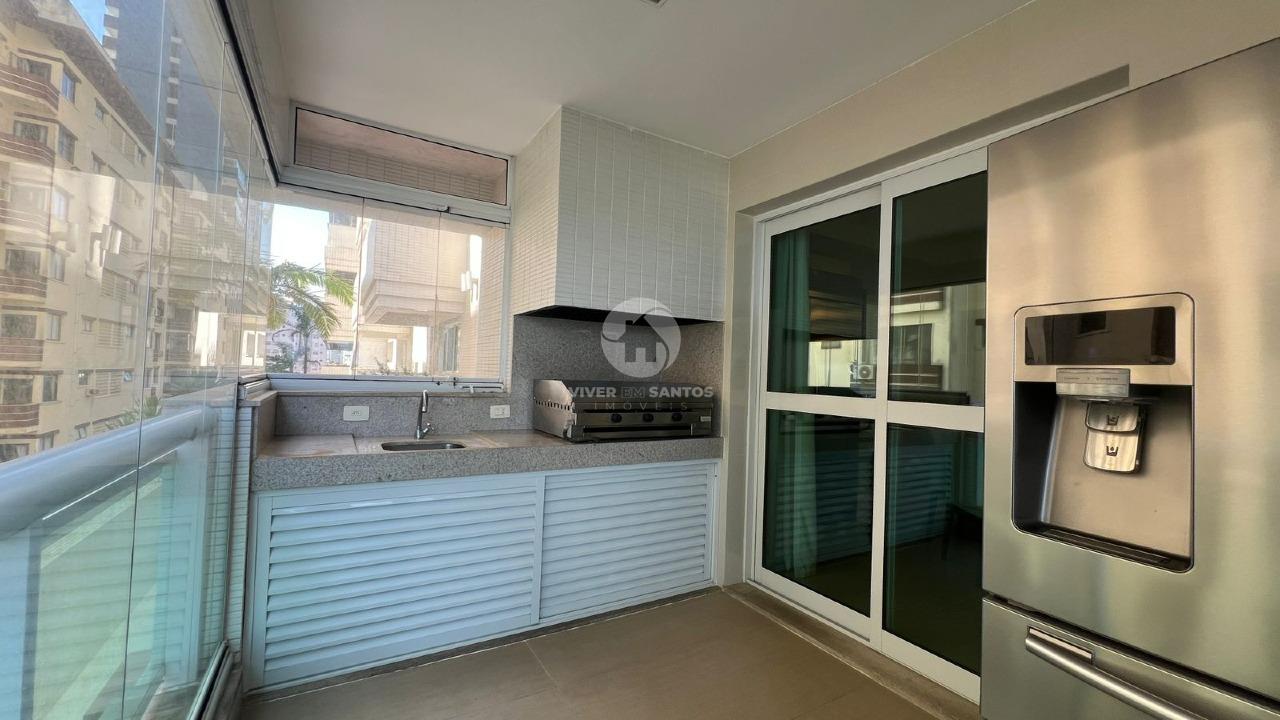 Apartamento Alto Padrão com 4 suítes vista mar no Gonzaga em Santos em Gonzaga, Santos — foto 11