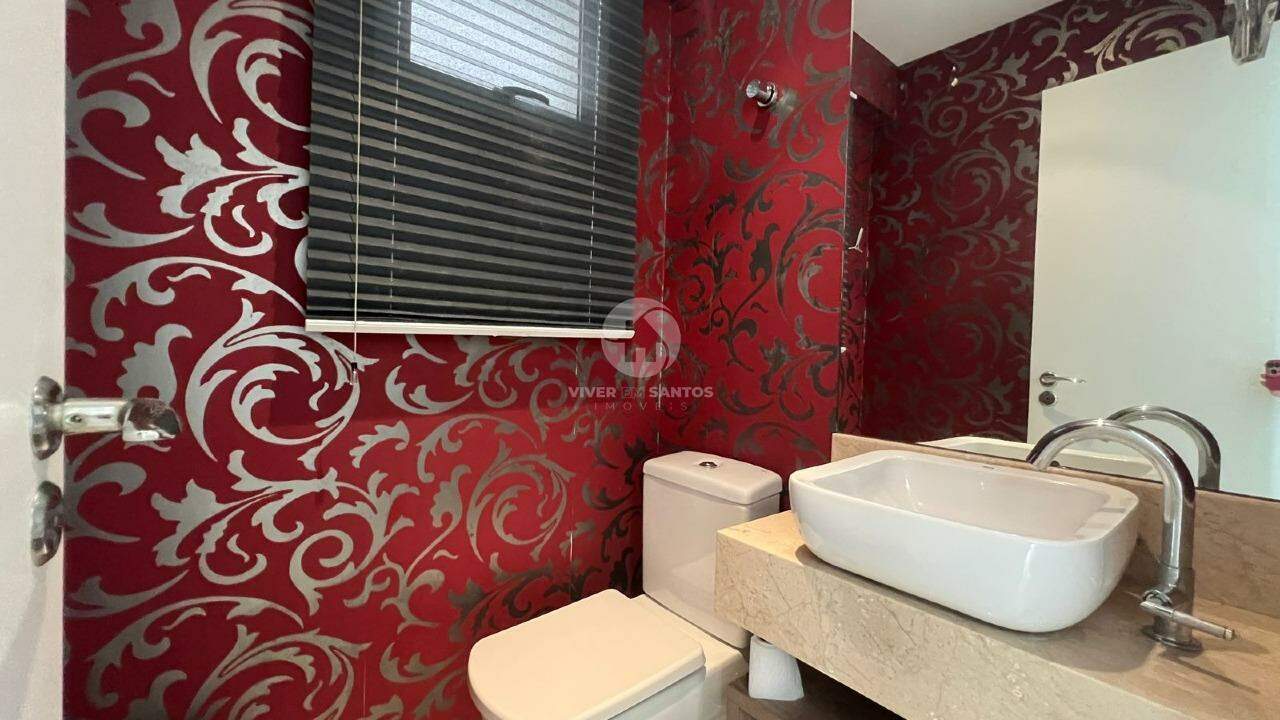 Prime Plaza - Apartamento com 4 suítes no Gonzaga em Santos em Gonzaga, Santos — foto 10