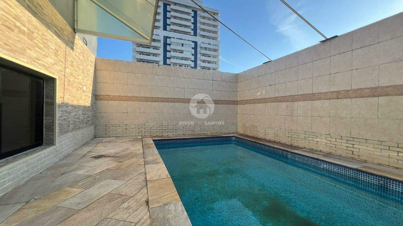 Cobertura duplex com piscina e 3 quartos no Boqueirão em Santos em Boqueirão, Santos — foto 2