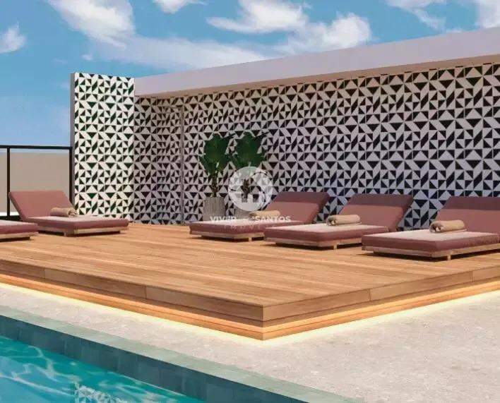 Apartamento à venda, 2 quartos, 1 suíte, José Menino - Santos/SP em José Menino, Santos — foto 3