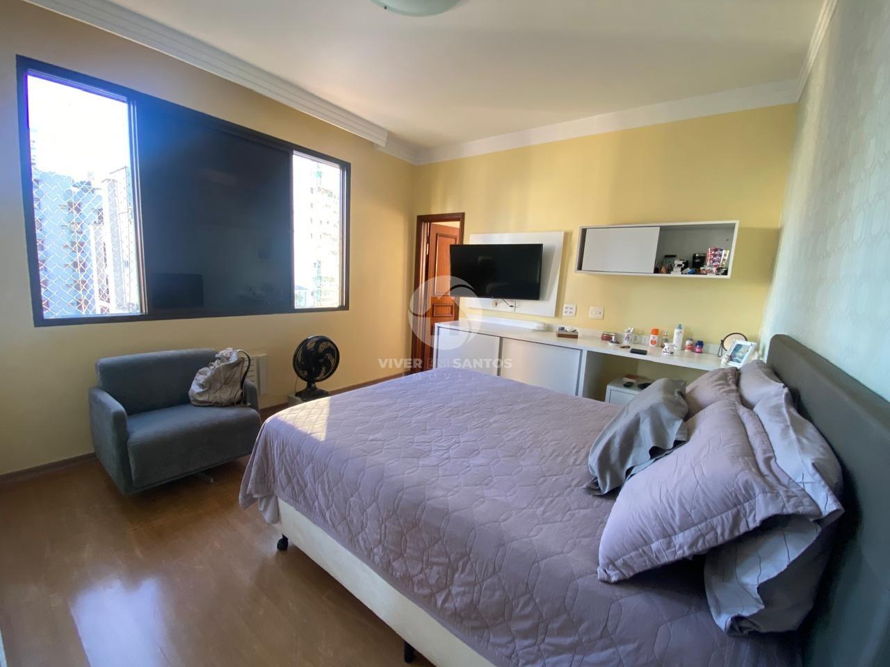 Excelente Apartamento com 4 quartos vista livre 2 por andar- Boqueirão - Santos em Boqueirão, Santos — foto 23