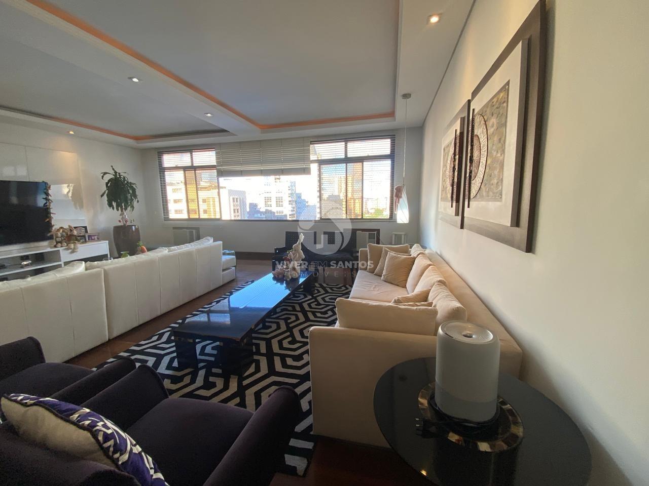 Excelente Apartamento com 4 quartos vista livre 2 por andar- Boqueirão - Santos em Boqueirão, Santos — foto 4