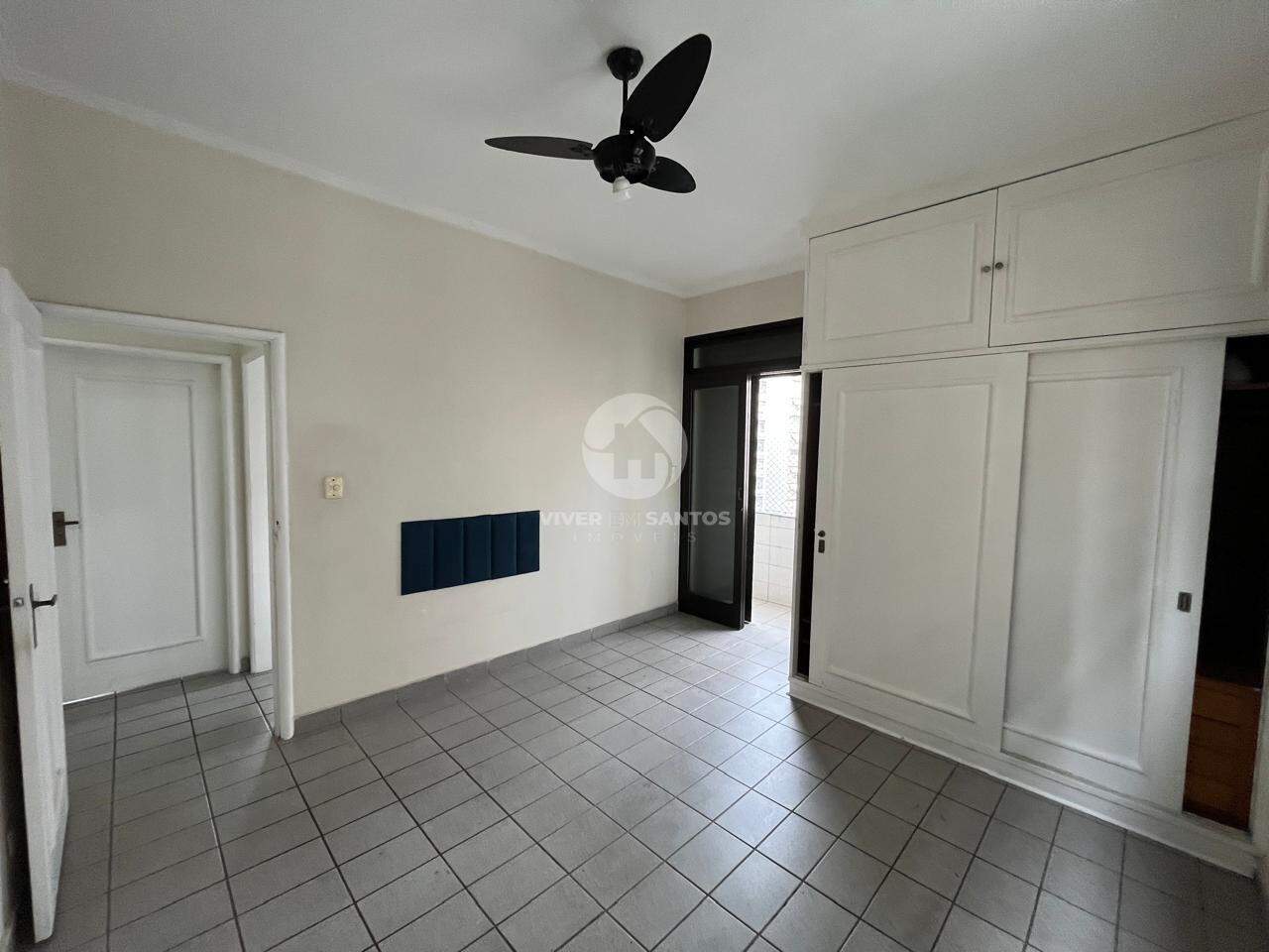 Apartamento com 03 quartos sendo 01 suíte - Gonzaga com vista livre para o mar em Gonzaga, Santos — foto 7