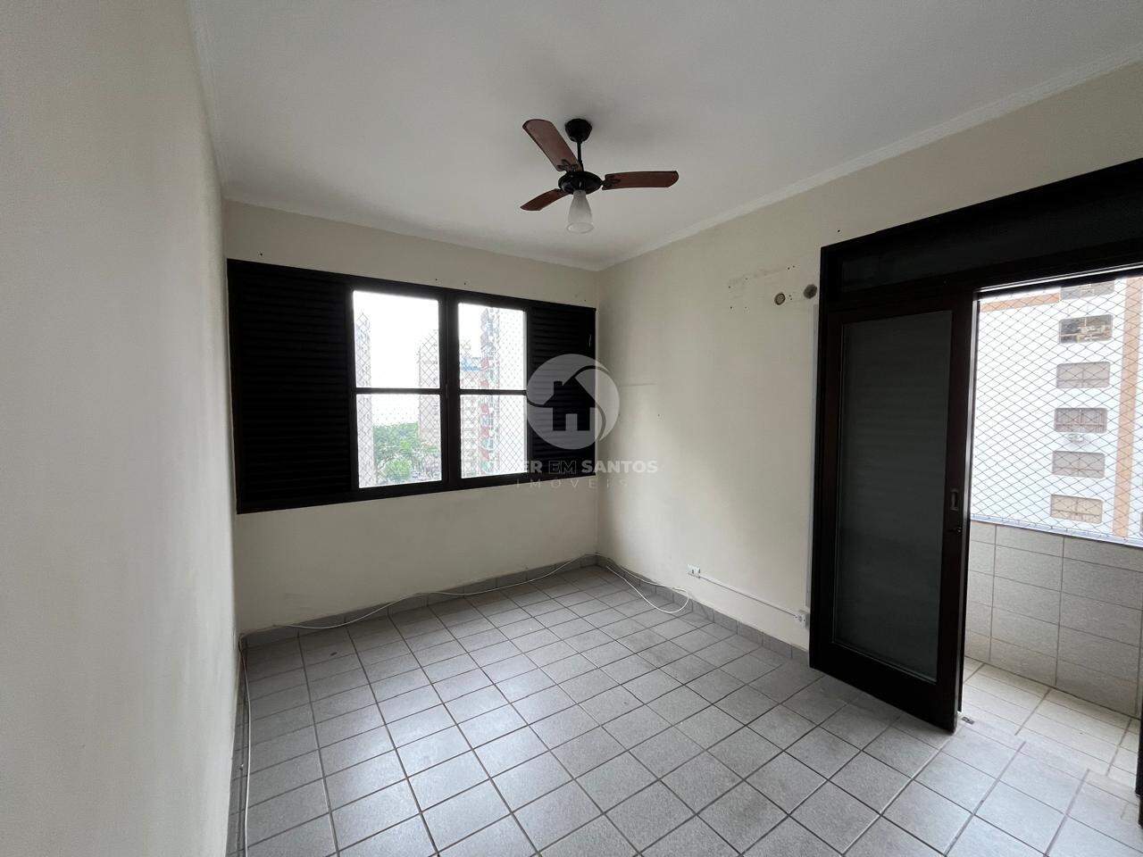 Apartamento com 03 quartos sendo 01 suíte - Gonzaga com vista livre para o mar em Gonzaga, Santos — foto 11