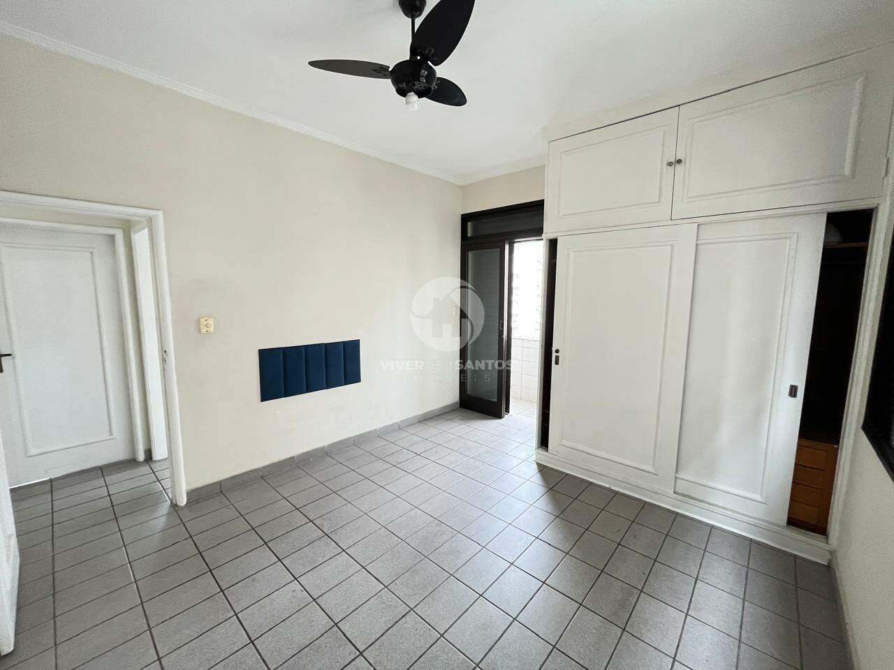 Apartamento com 03 quartos sendo 01 suíte - Gonzaga com vista livre para o mar em Gonzaga, Santos — foto 16