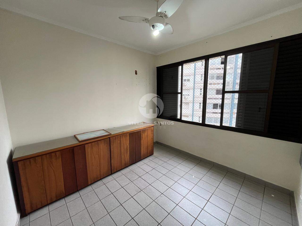 Apartamento com 03 quartos sendo 01 suíte - Gonzaga com vista livre para o mar em Gonzaga, Santos — foto 13