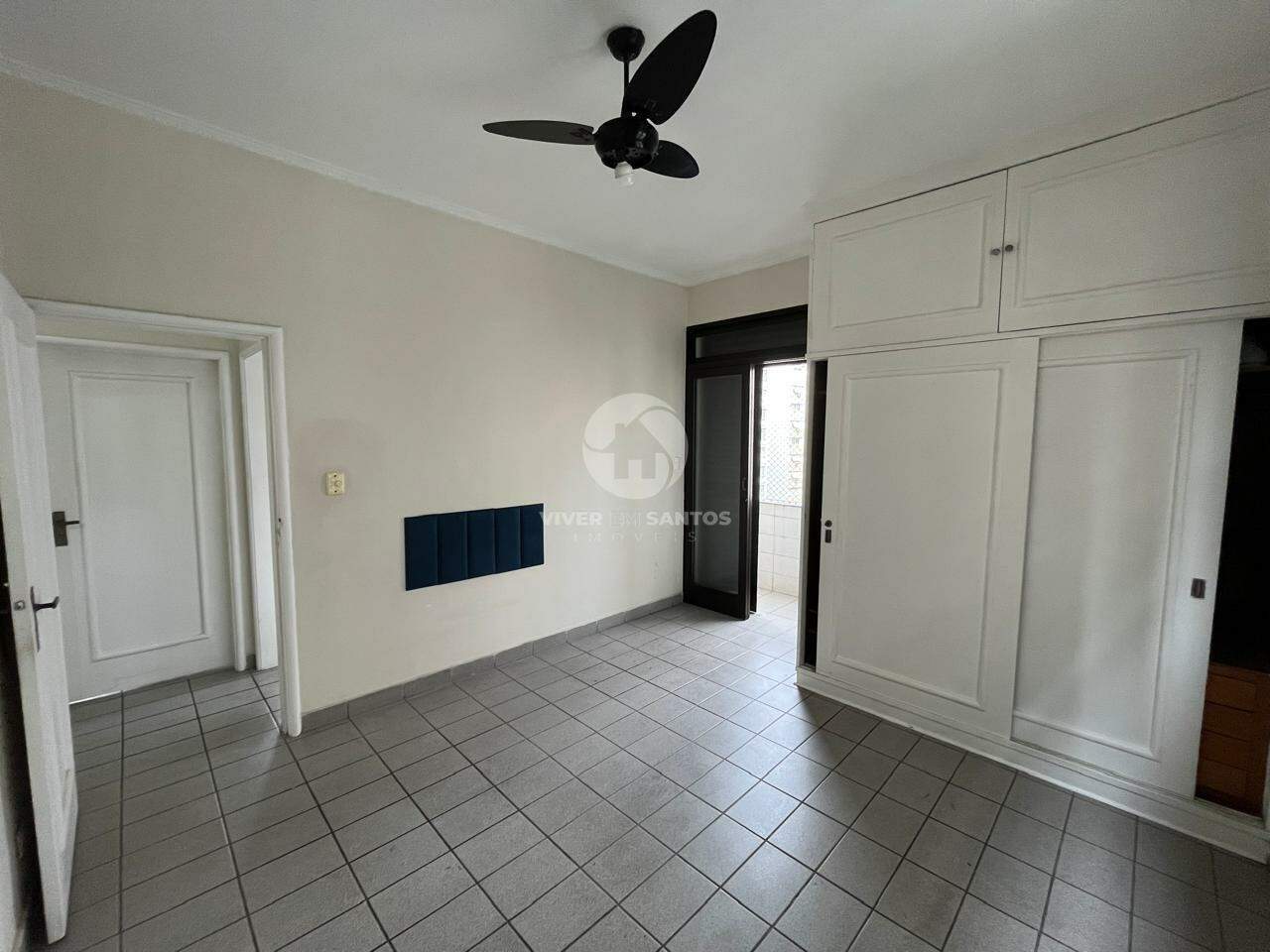 Apartamento com 03 quartos sendo 01 suíte - Gonzaga com vista livre para o mar em Gonzaga, Santos — foto 8