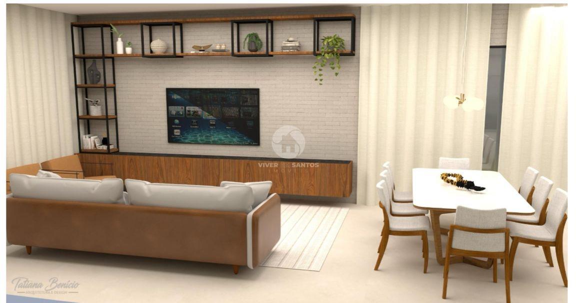 Sobrado Exclusivo com 3 Suítes+ Closet, Piscina e Espaço Gourmet em Embaré, Santos em Embaré, Santos — foto 2