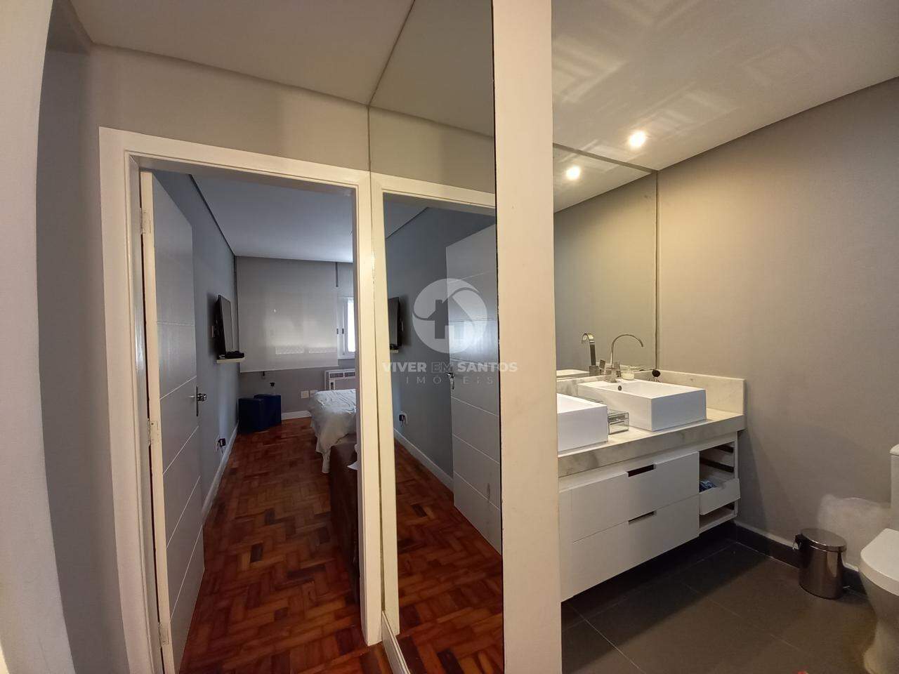 Apartamento com 3 quartos a venda frente mar José Menino! em José Menino, Santos — foto 10