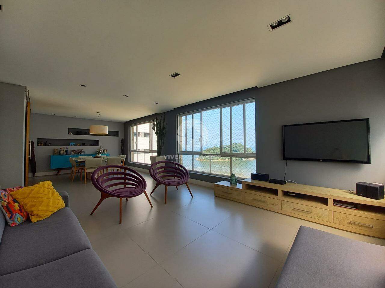 Apartamento com 3 quartos a venda frente mar José Menino! em José Menino, Santos — foto 2