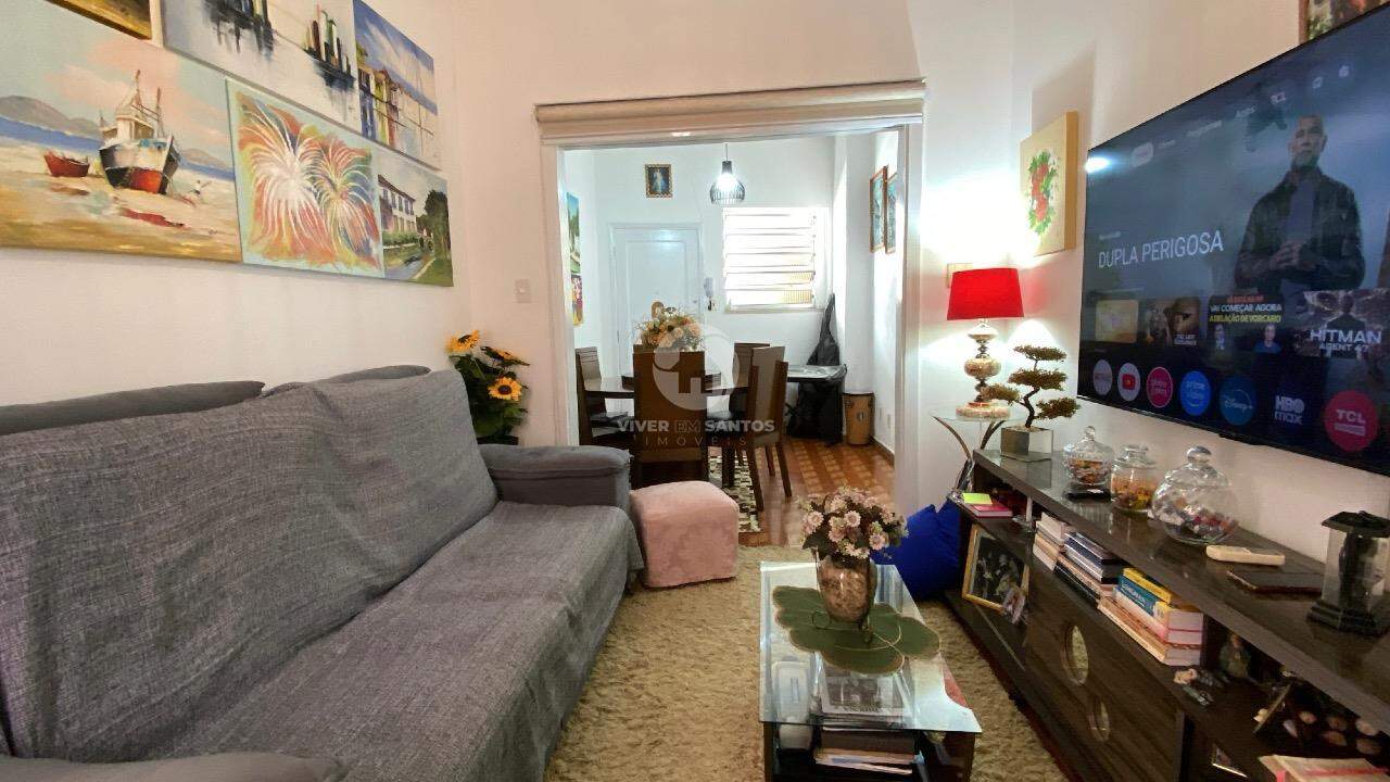 Apartamento 2 quartos andar alto no José Menino- Santos em José Menino, Santos — foto 4