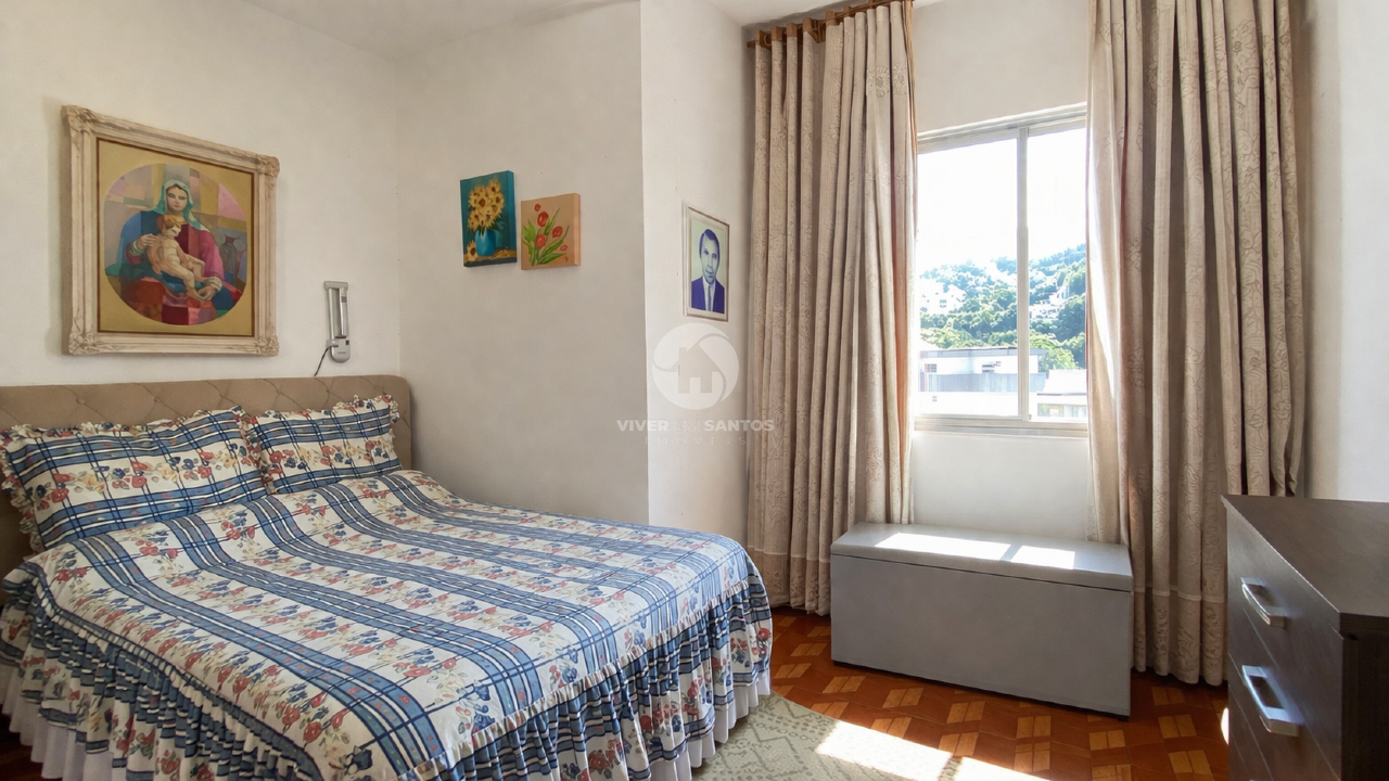 Apartamento 2 quartos andar alto no José Menino- Santos em José Menino, Santos — foto 11