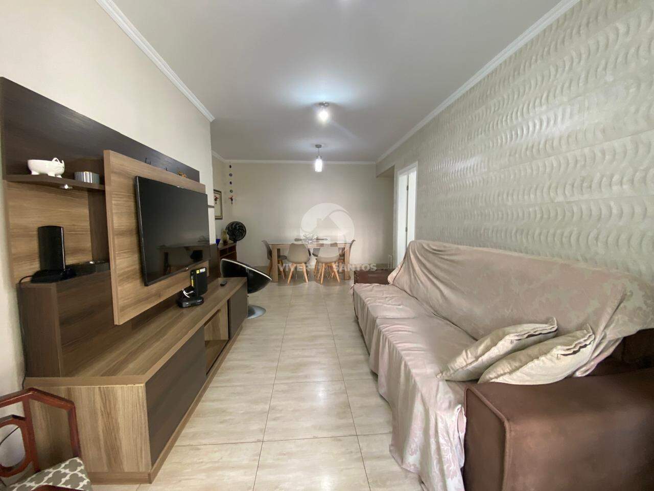 Apartamento 2 quartos com sacada e churrasqueira - José Menino- Santos em José Menino, Santos — foto 3