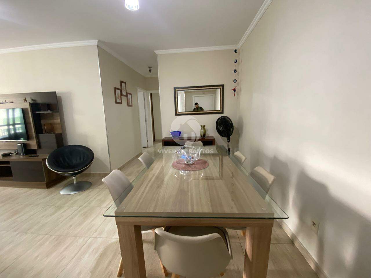 Apartamento 2 quartos com sacada e churrasqueira - José Menino- Santos em José Menino, Santos — foto 4
