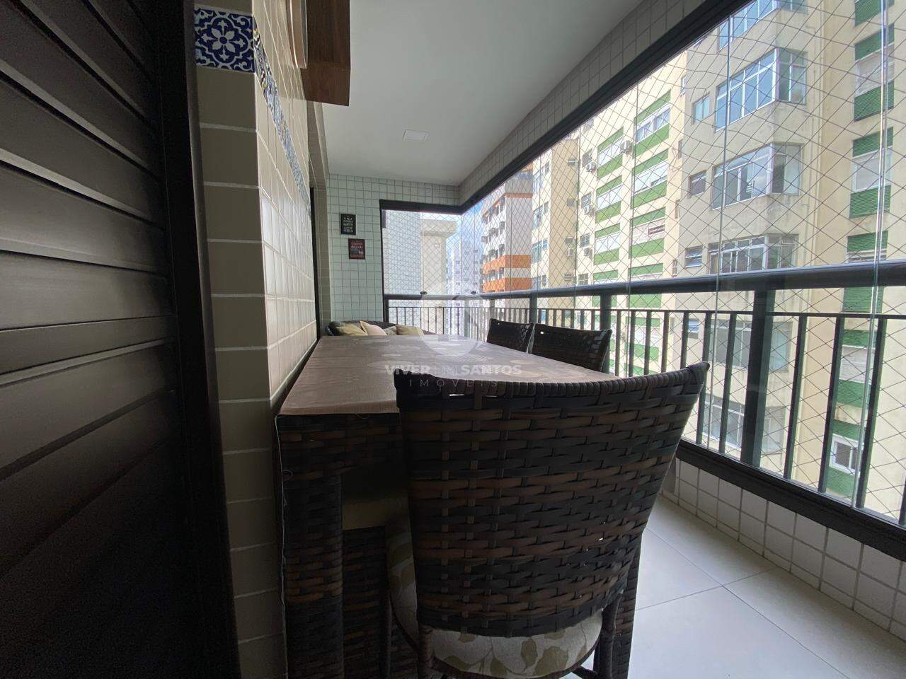 Apartamento 2 quartos com sacada e churrasqueira - José Menino- Santos em José Menino, Santos — foto 9
