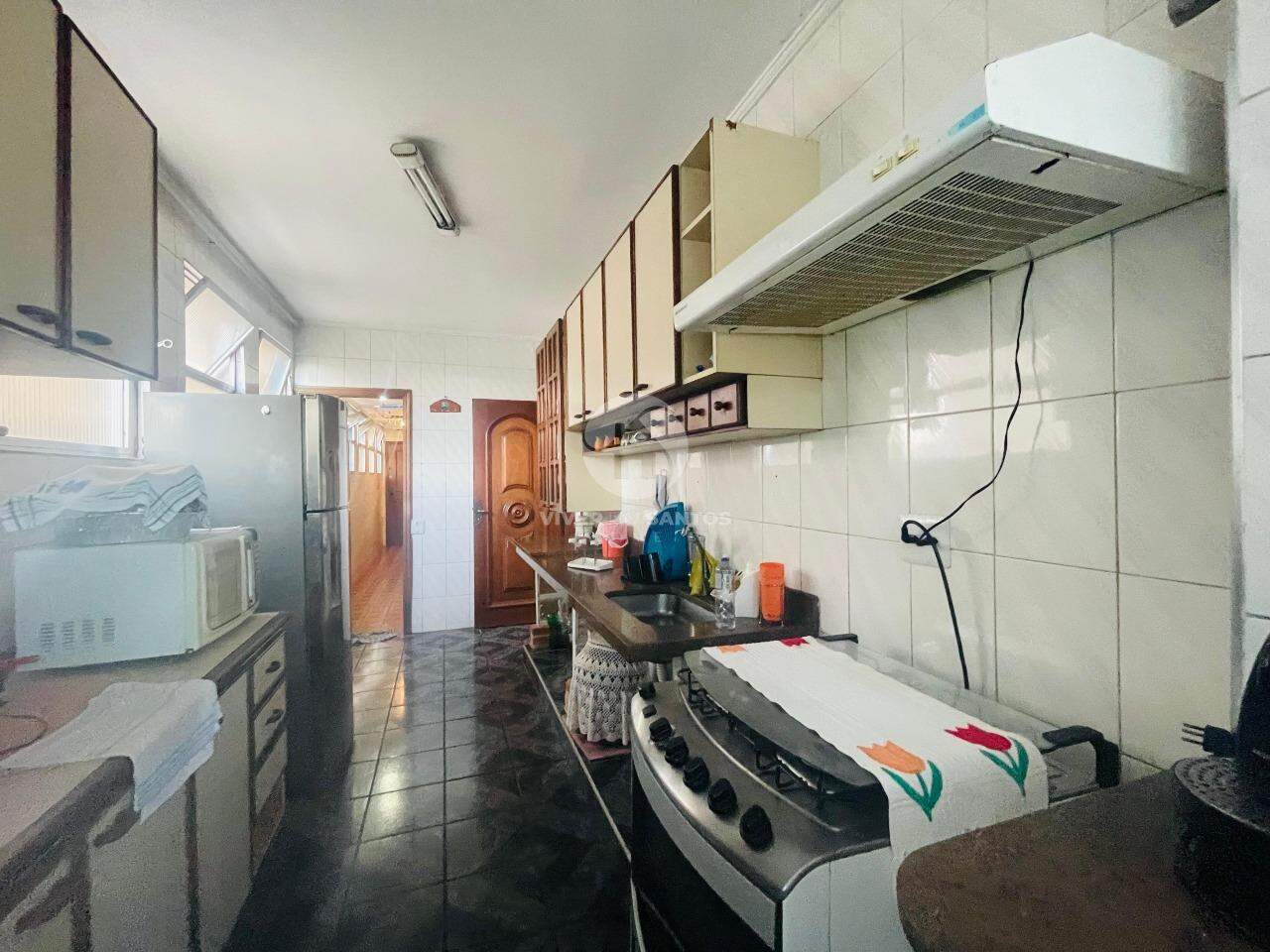 Apartamento com 3 quartos e dependência completa - Santos em Pompéia, Santos — foto 11