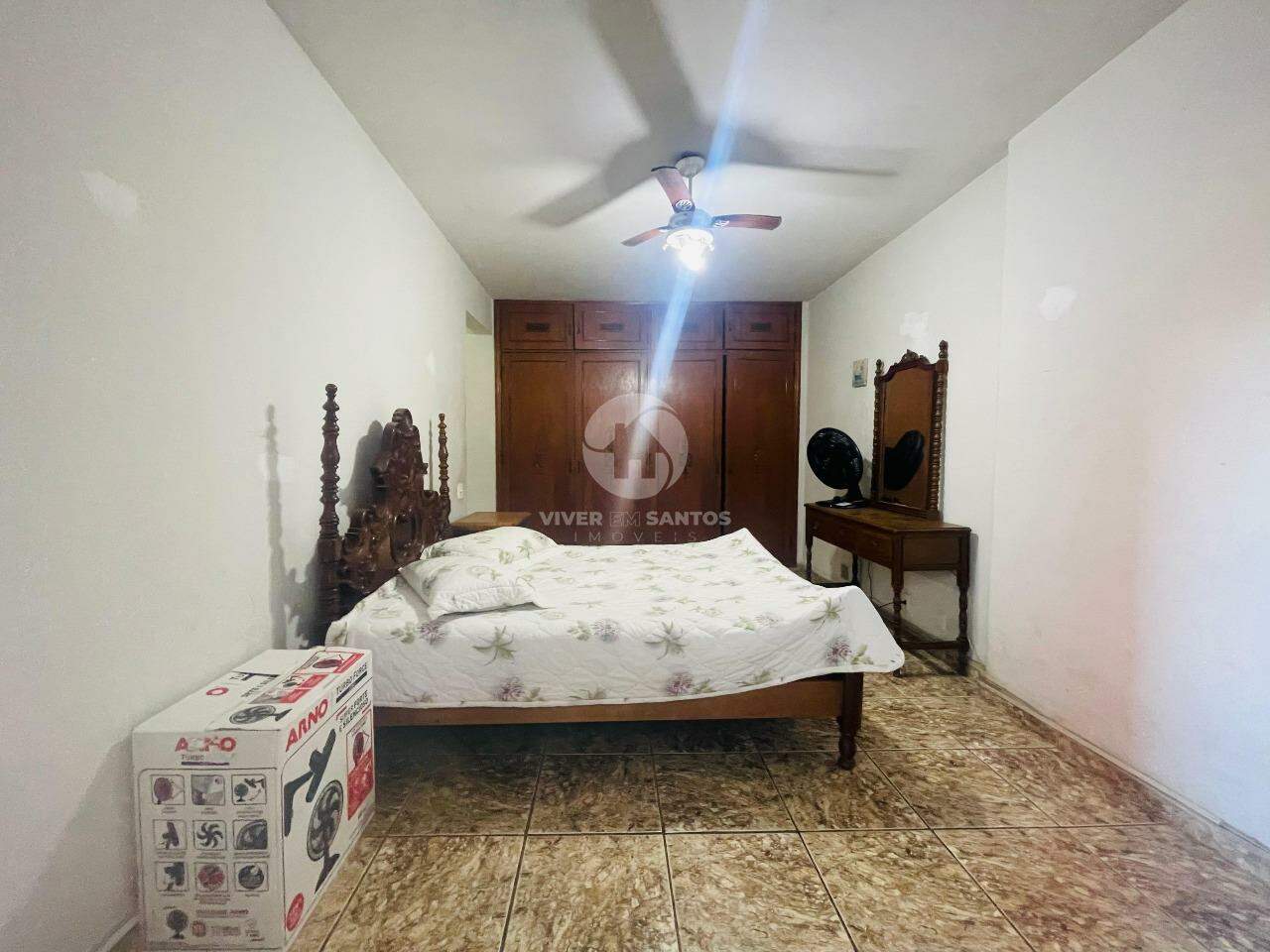Apartamento com 3 quartos e dependência completa - Santos em Pompéia, Santos — foto 22