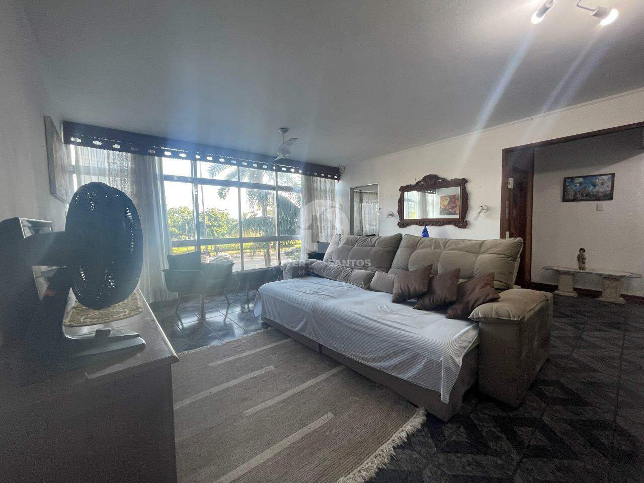 Apartamento com 3 quartos e dependência completa - Santos em Pompéia, Santos — foto 2