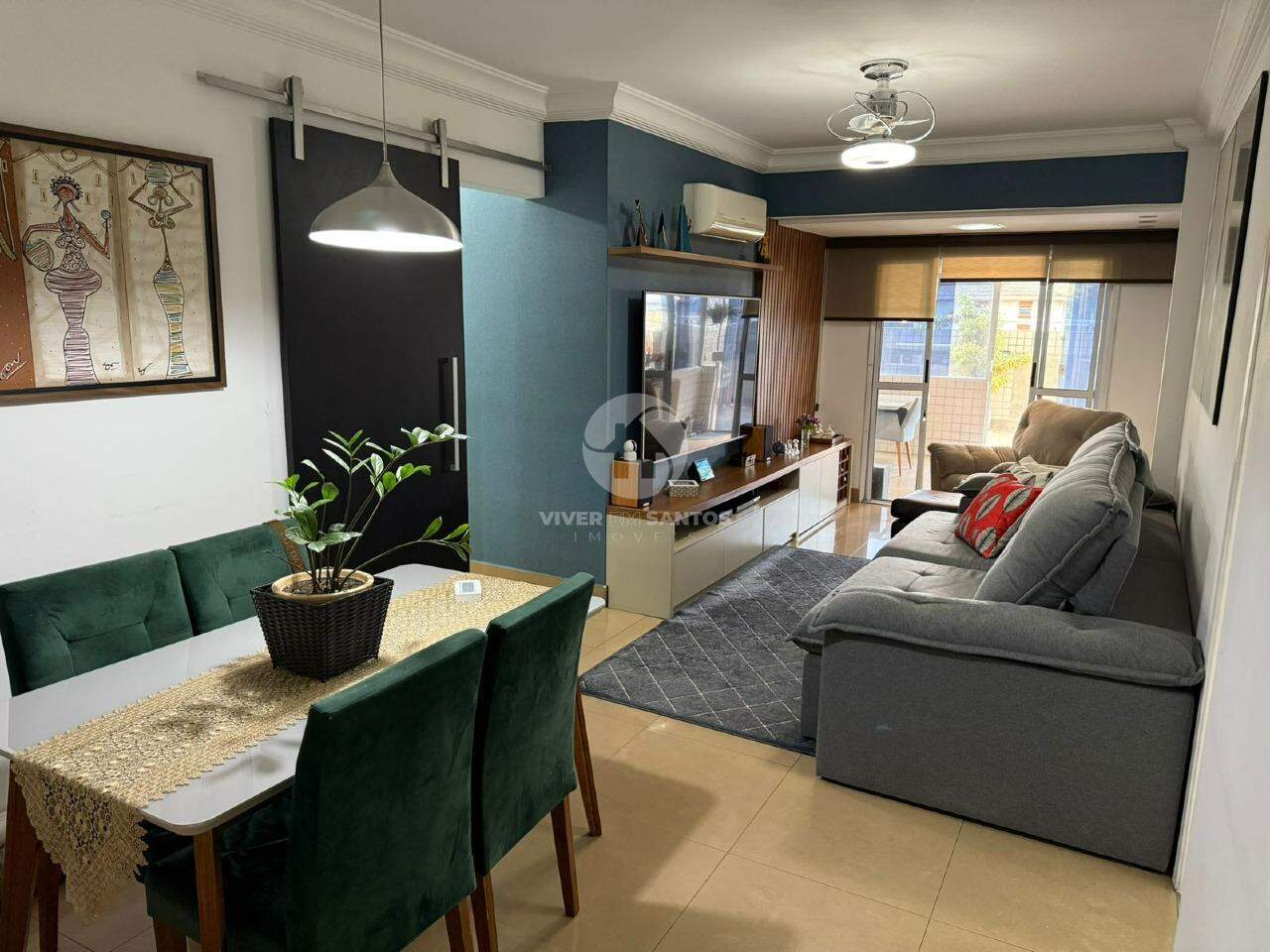 Apartamento Garden com 2 Dormitórios na Ponta da Praia em Ponta da Praia, Santos — foto 3