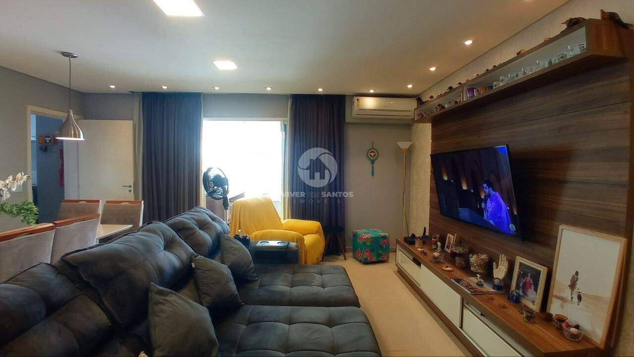 Apartamento 3 dormitórios no Marapé, Santos – 150 m², varanda gourmet, 2 vagas em Marapé, Santos — foto 6