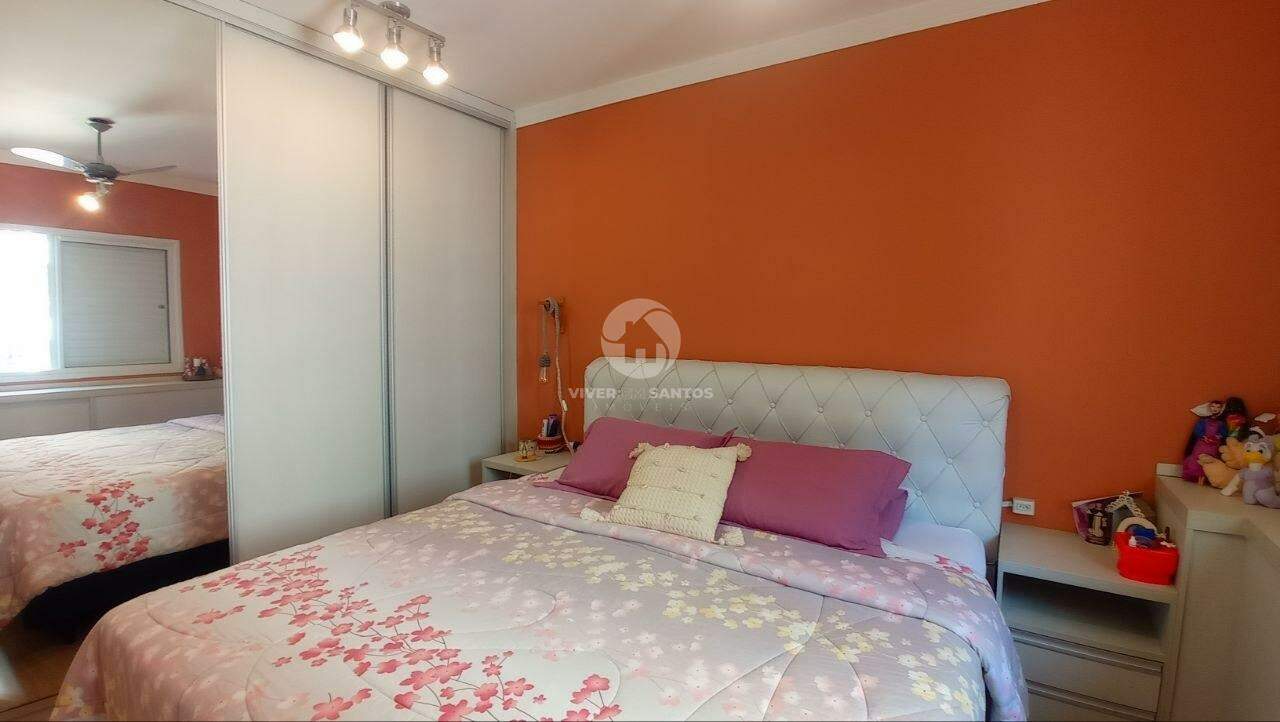Apartamento 3 dormitórios no Marapé, Santos – 150 m², varanda gourmet, 2 vagas em Marapé, Santos — foto 9