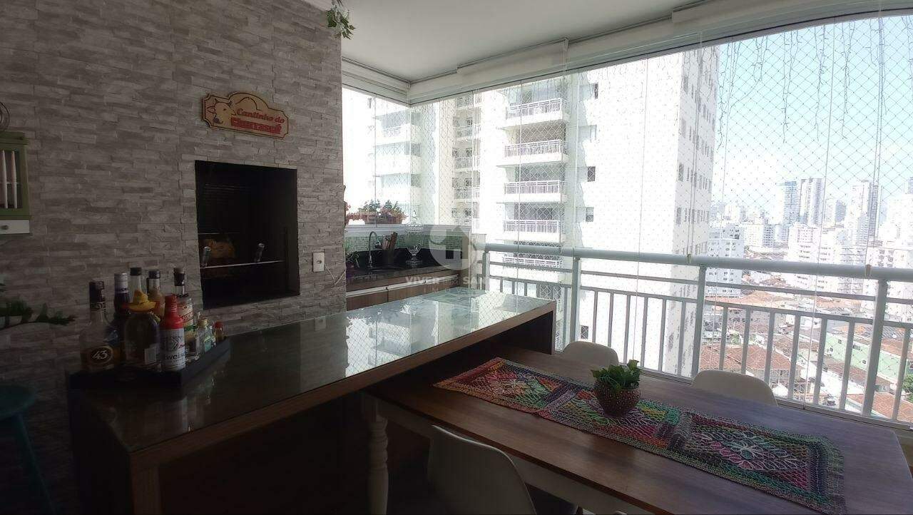 Apartamento 3 dormitórios no Marapé, Santos – 150 m², varanda gourmet, 2 vagas em Marapé, Santos — foto 17