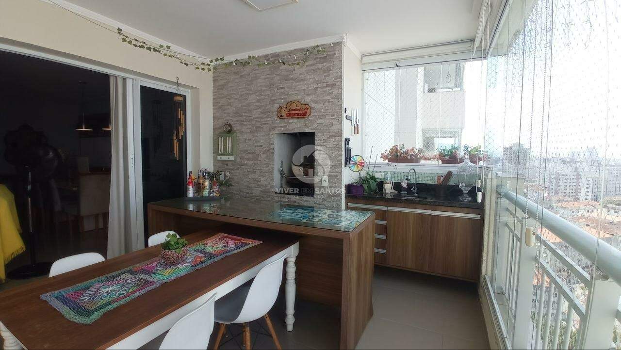 Apartamento 3 dormitórios no Marapé, Santos – 150 m², varanda gourmet, 2 vagas em Marapé, Santos — foto 2