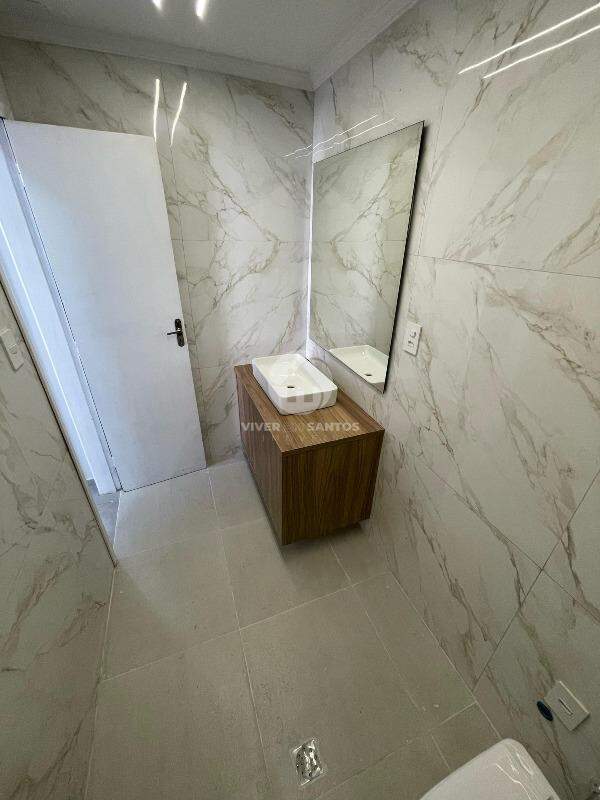 Apartamento com 3 dormitórios na Pompeia - Santos em Pompéia, Santos — foto 9