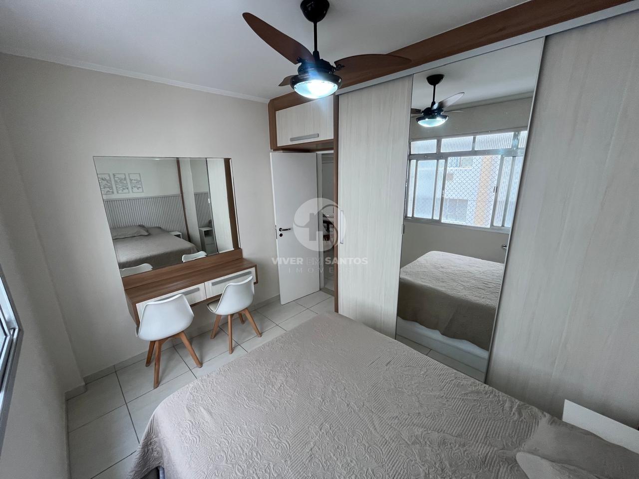 Apartamento 1 Dormitório com Vista para o Mar à Venda no Gonzaga – Santos/SP em Gonzaga, Santos — foto 23