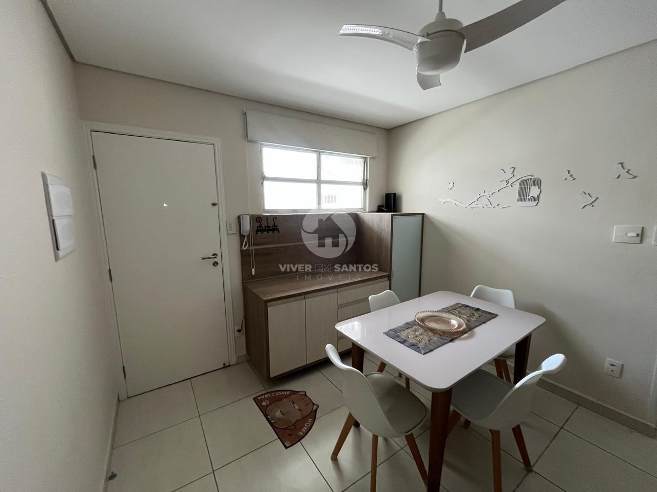 Apartamento 1 Dormitório com Vista para o Mar à Venda no Gonzaga – Santos/SP em Gonzaga, Santos — foto 9
