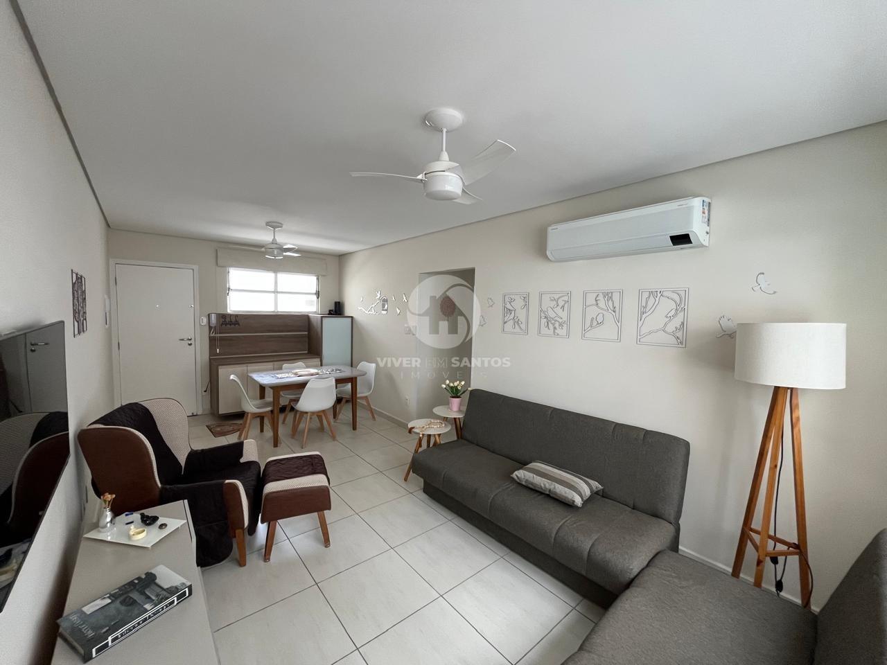 Apartamento 1 Dormitório com Vista para o Mar à Venda no Gonzaga – Santos/SP em Gonzaga, Santos — foto 4