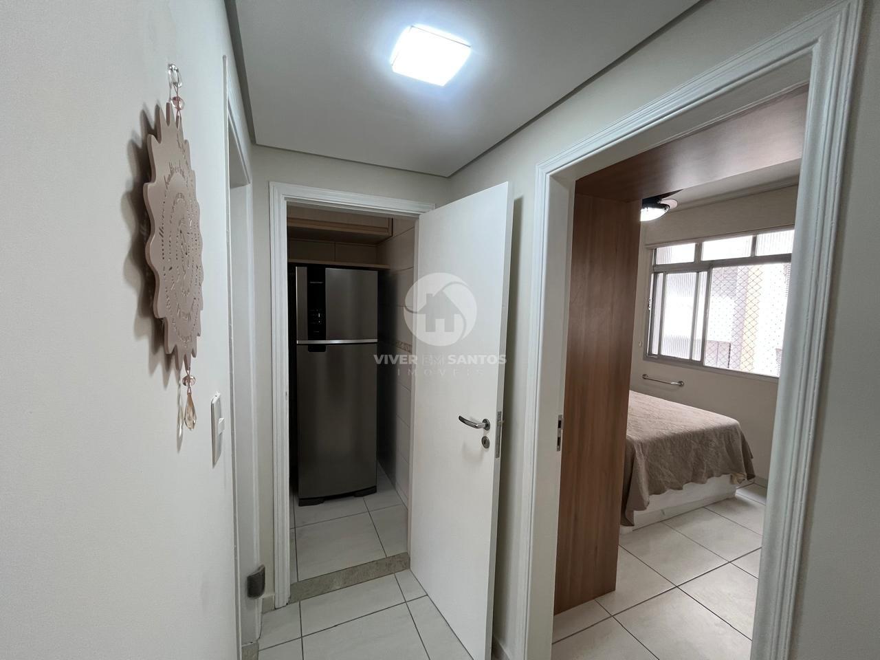 Apartamento 1 Dormitório com Vista para o Mar à Venda no Gonzaga – Santos/SP em Gonzaga, Santos — foto 11