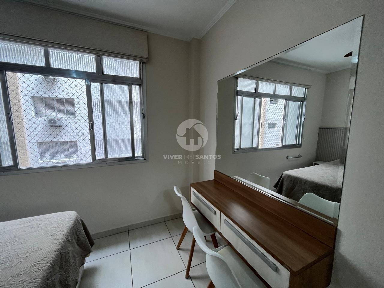 Apartamento 1 Dormitório com Vista para o Mar à Venda no Gonzaga – Santos/SP em Gonzaga, Santos — foto 15