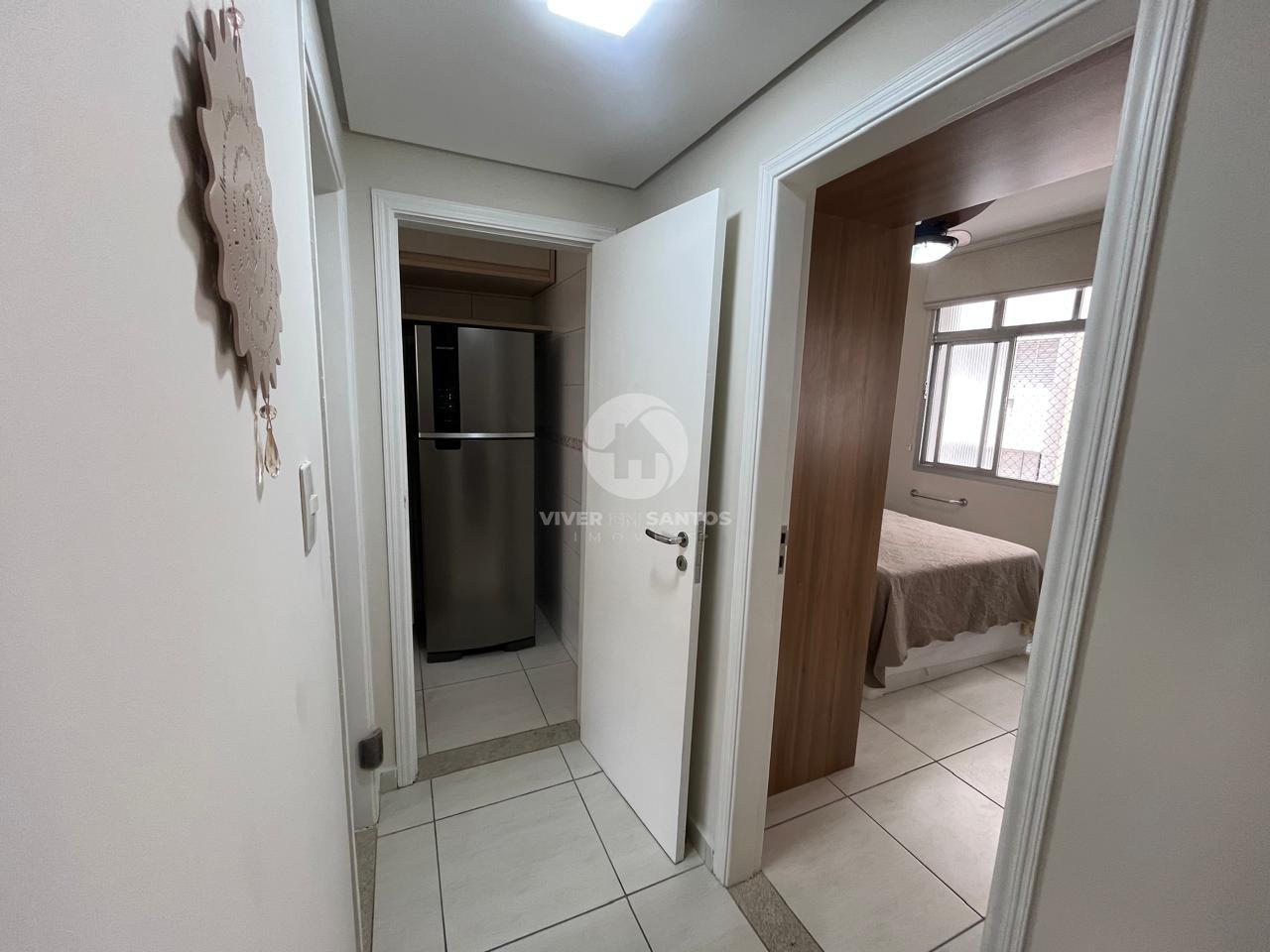Apartamento 1 Dormitório com Vista para o Mar à Venda no Gonzaga – Santos/SP em Gonzaga, Santos — foto 20