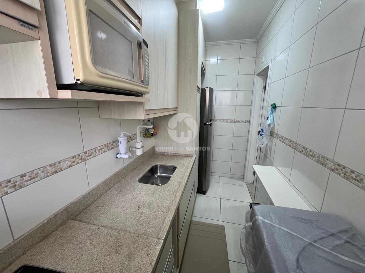 Apartamento 1 Dormitório com Vista para o Mar à Venda no Gonzaga – Santos/SP em Gonzaga, Santos — foto 18
