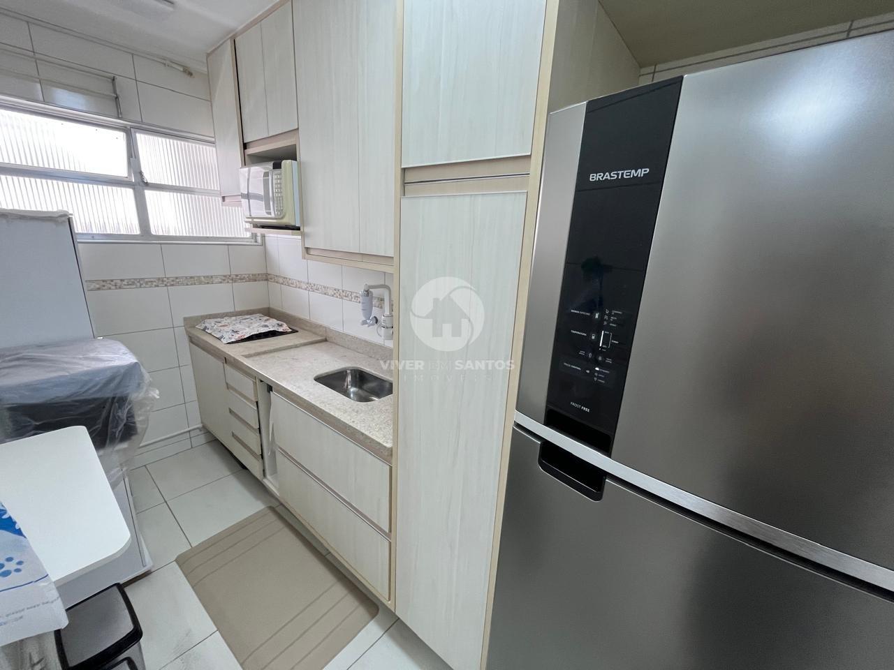 Apartamento 1 Dormitório com Vista para o Mar à Venda no Gonzaga – Santos/SP em Gonzaga, Santos — foto 22