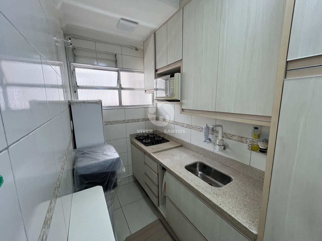 Apartamento 1 Dormitório com Vista para o Mar à Venda no Gonzaga – Santos/SP em Gonzaga, Santos — foto 21