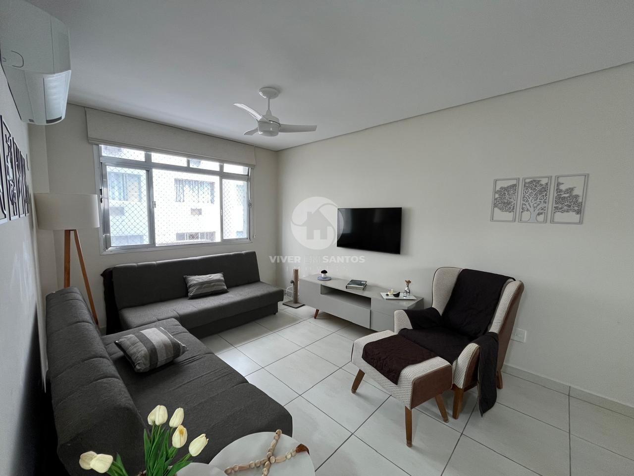 Apartamento 1 Dormitório com Vista para o Mar à Venda no Gonzaga – Santos/SP em Gonzaga, Santos — foto 6