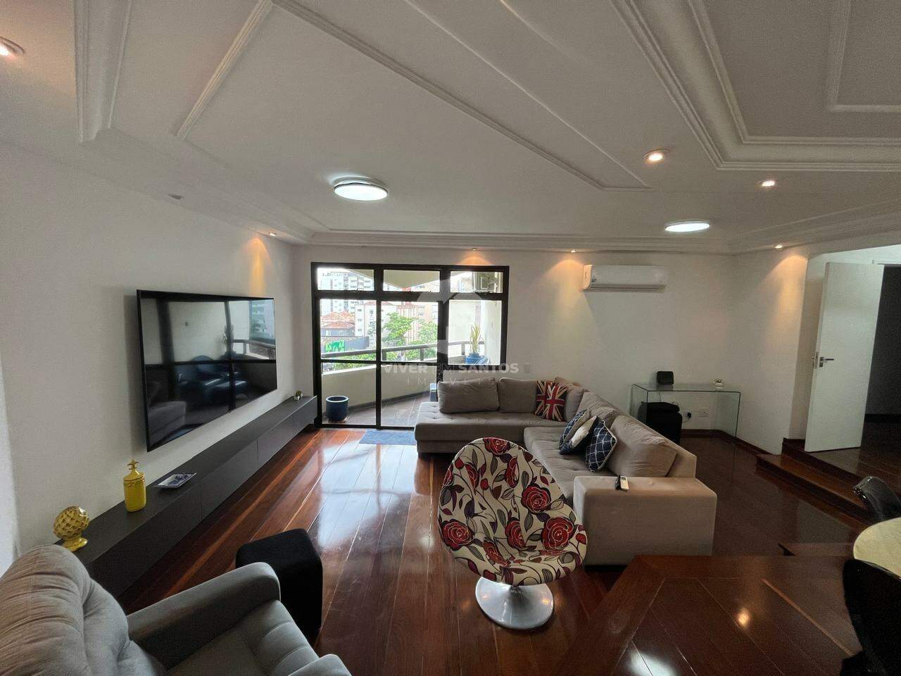 Apartamento amplo e sofisticado a apenas 1 quadra da praia da Aparecida, em Santos! em Aparecida, Santos — foto 3