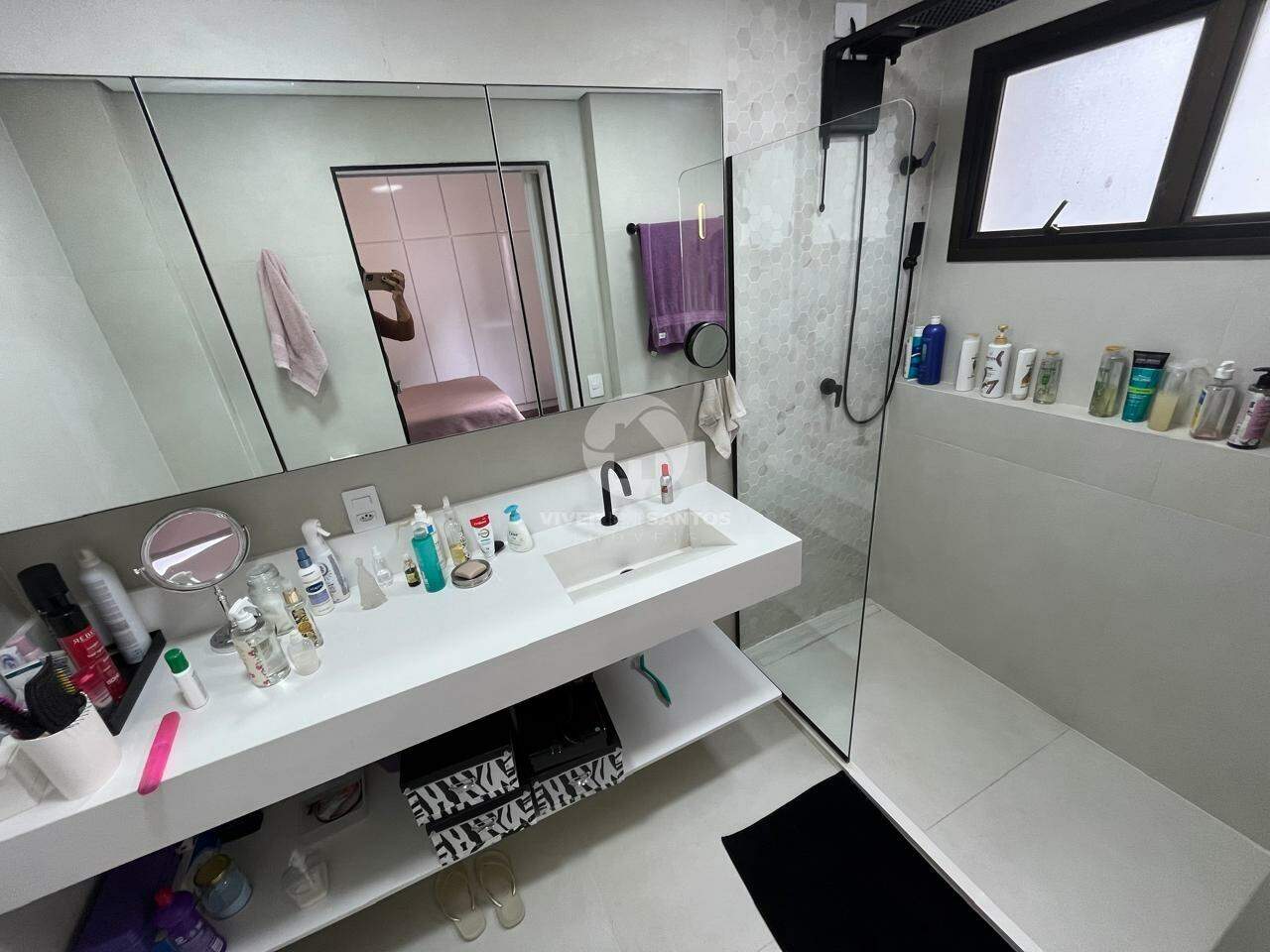 Apartamento amplo e sofisticado a apenas 1 quadra da praia da Aparecida, em Santos! em Aparecida, Santos — foto 25