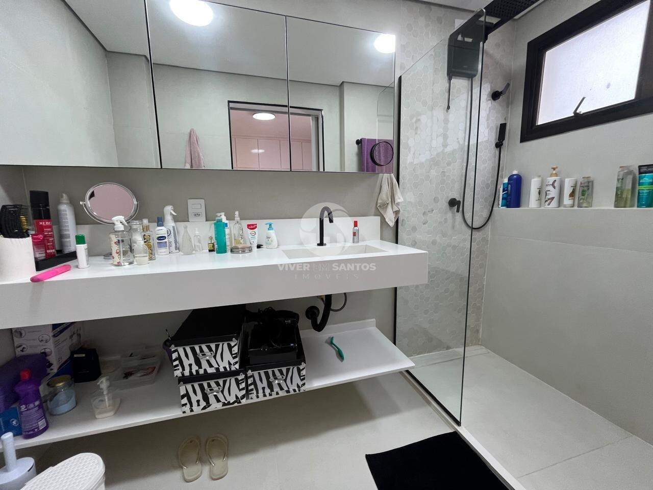 Apartamento amplo e sofisticado a apenas 1 quadra da praia da Aparecida, em Santos! em Aparecida, Santos — foto 18