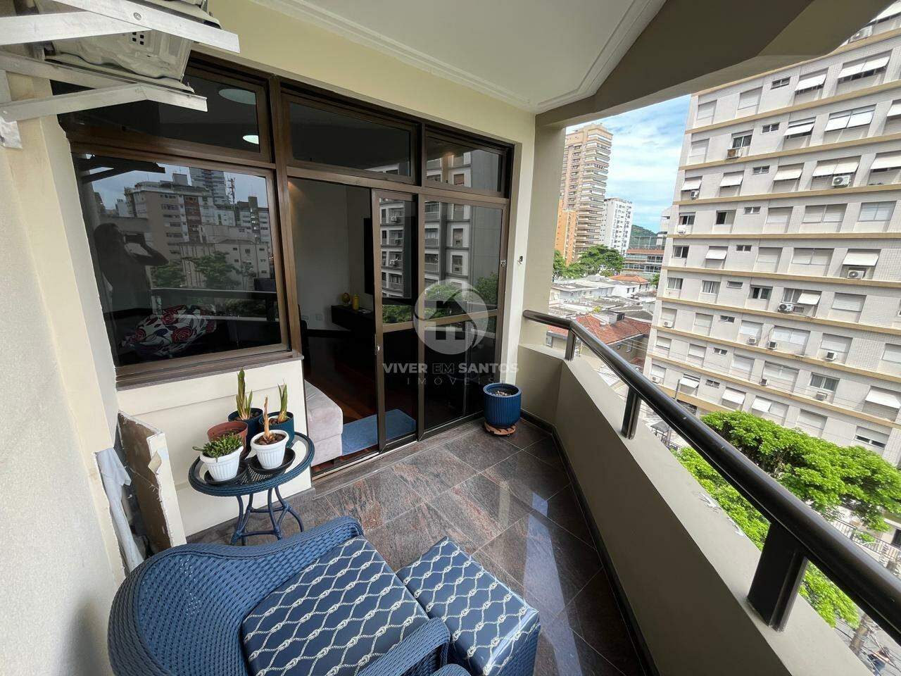 Apartamento amplo e sofisticado a apenas 1 quadra da praia da Aparecida, em Santos! em Aparecida, Santos — foto 8