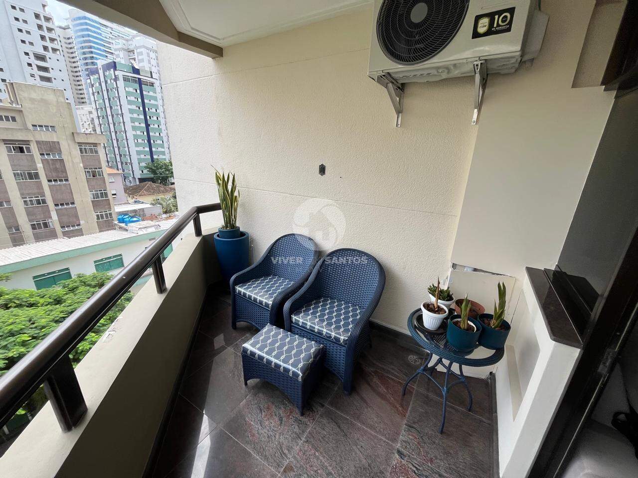 Apartamento amplo e sofisticado a apenas 1 quadra da praia da Aparecida, em Santos! em Aparecida, Santos — foto 9